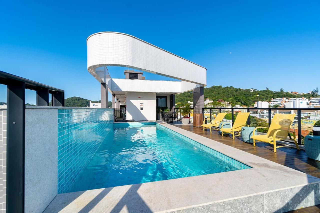 Confortavel Loft Em Condominio Com Piscina Bombinhas Exteriér fotografie