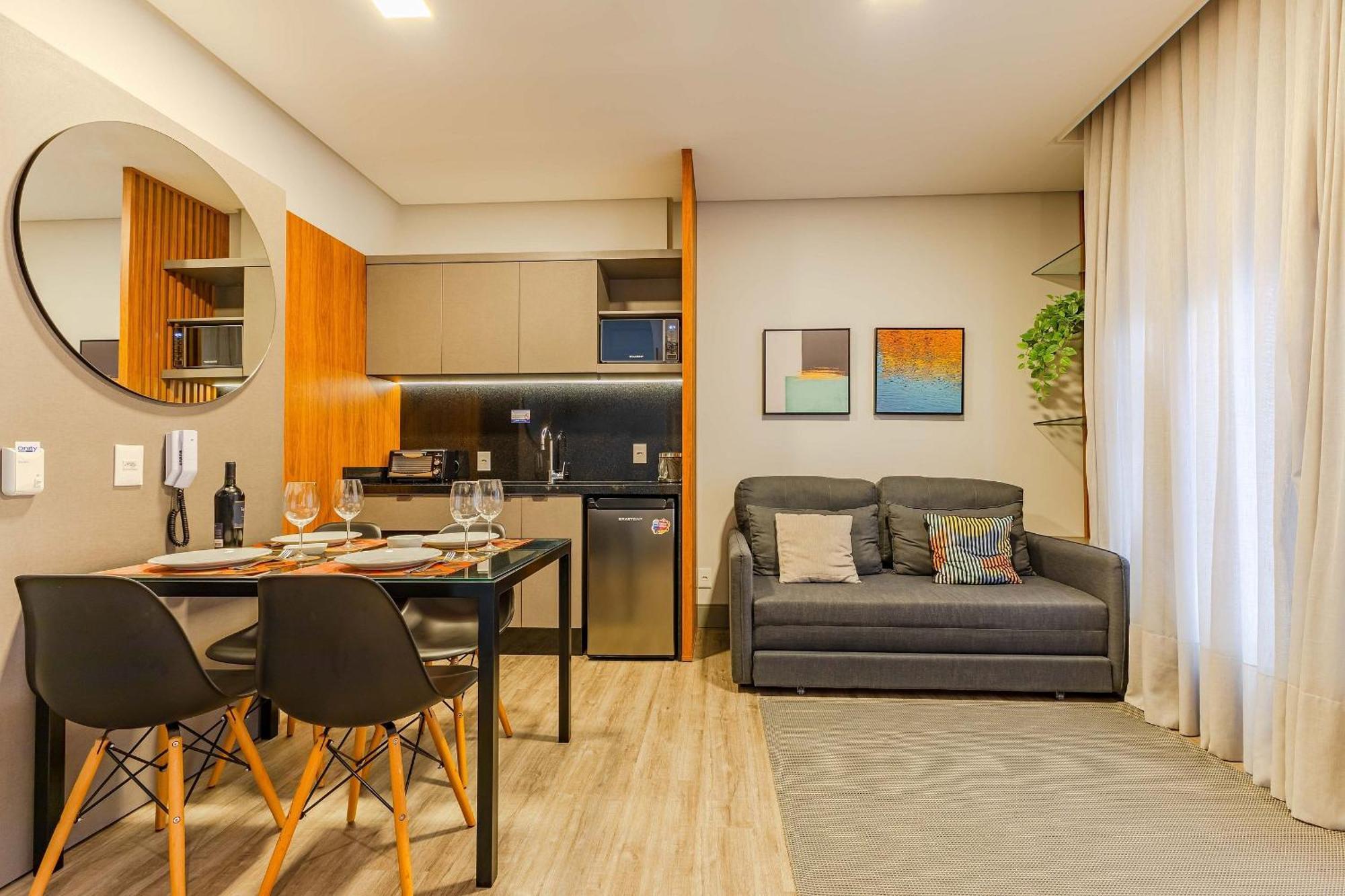 Confortavel Loft Em Condominio Com Piscina Bombinhas Exteriér fotografie